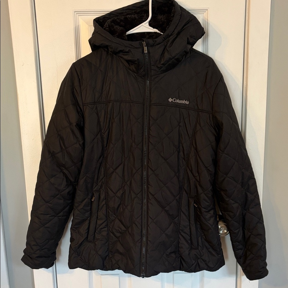 Columbia Black Quilted Jacket